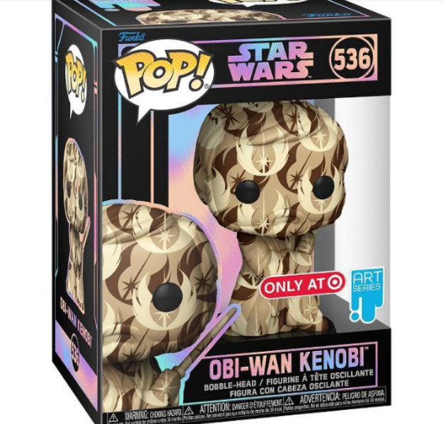 Target Exclusive Funko Star Wars Art Series Obi-Wan Kenobi Pop!